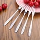 thumbnail image 3 of 10 palillos de fruta reutilizables de acero inoxidable 304 con 2 dientes redondos, aptos para uso alimentario, para postres, utensilios de cocina., 3 of 8