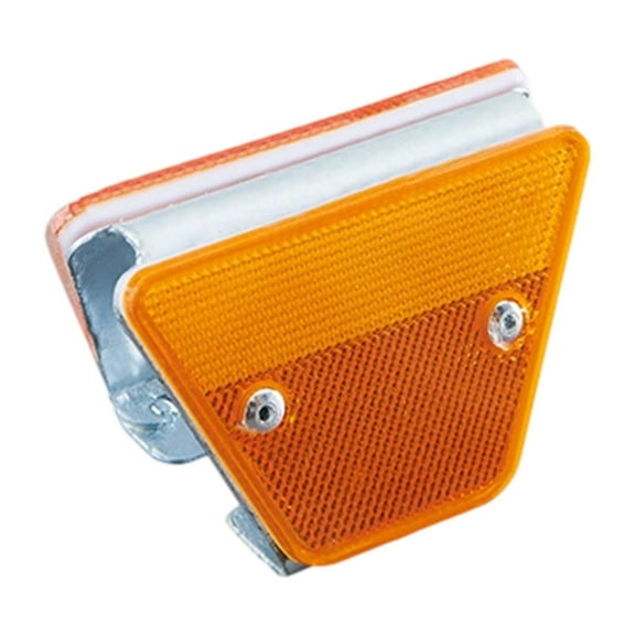 Zxpjkyu Guardrail Reflective Marker Driveway Reflector for Outdoor Driveway Entrance Yellow