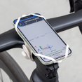 thumbnail image 3 of NIBOLOG Bicycle Silicone Phone Holder Handlebar Mount Adjustable Anti-slip Shockproof Universal Cycling Mountain Road Bike Mobile Cell Phone Mount Band, 3 of 8