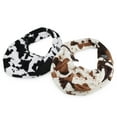 thumbnail image 2 of Soft Plush Small Dog Bag Pet Carrier Cat Bag Puppy Kitten Travel Shoulder Slings Bag (Black White), 2 of 6