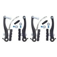 thumbnail image 1 of Bikes V Brakes, Mountain Bike Front And Rear V Brakes Set Replacement Parts for Most BMX Road Bike Complete Left + Right Set for 1 Bike, 1 of 9