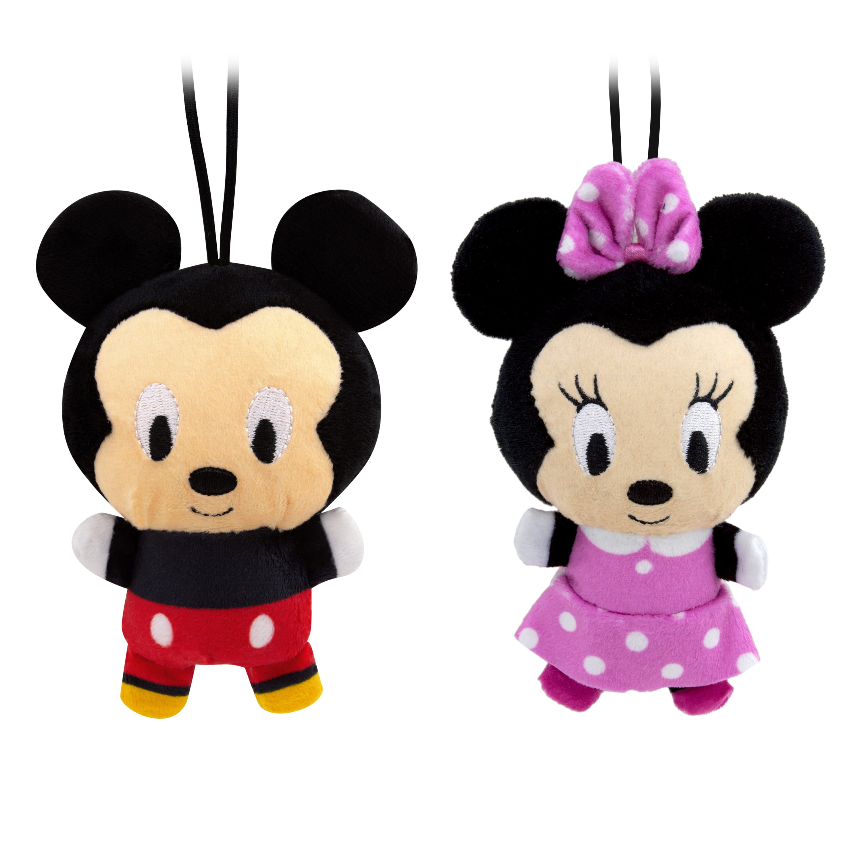 Vrijgevigheid Embryo Golf Hallmark Ornaments (Disney Mickey Mouse and Minnie Mouse Plush Fabric), Set  of 2 - Walmart.com