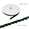 thumbnail image 4 of Wrapables 3/8 Inch Velvet Ribbon for Gift Wrapping, Wedding Decorations, Hair Bows, Crafting (25 Yards), Dark Green, 4 of 9
