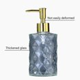 thumbnail image 3 of Glass Soap Dispenser with Plastic Pump, 350ml Liquid Hand Soap Dispenser, Rustproof Pump for Kitchen & Bathroom, 3 of 6