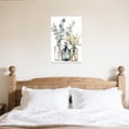 thumbnail image 2 of ZHONGYUTONG Bottles and Plants Wall Art Botanical Bathroom Pictures Eucalyptus Canvas Prints Country Kitchen Bedroom Home Decor Framed (20.00" x 30.00"), 2 of 5