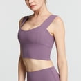 thumbnail image 3 of Sports Bra Plus Size Womens Solid Color Inner Fit Plus Size Vest Yoga Sports Beauty Back Bra Plus Size Bras for Women Sports Bras for Women Plus Size Sport Bras for Women Plus Size, 3 of 6