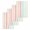 Coral Green, variant on Aqua Teal Stripe Hand Towels Set,Waffle Weave Kitchen Towels 2 Pieces,Geometric Grey White Vertical Striped Microfiber Hair Face Bath Tea Towel Absorbent Quick Drying Cleaning Dish Cloths,15.7"x23.6"