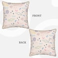 thumbnail image 3 of ZNDUO Throw Pillow, 16"x16" Bed Pillow and Couch Pillows - Indoor Decorative Pillows，Spaceship Doodle Throw Pillow, 3 of 8
