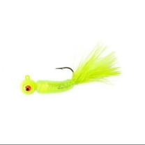 Lindy Fuzz-E-Grub Jig 2'' 1/4oz Hot Yellow