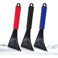 thumbnail image 1 of Ice Scraper, 3 Pack Car ice Scraper with Soft Touch Foam Handle, Ice Scraper for Car Windscreen, Car Accessories Windscreen Scraper Removes Frost,Ice, 1 of 5