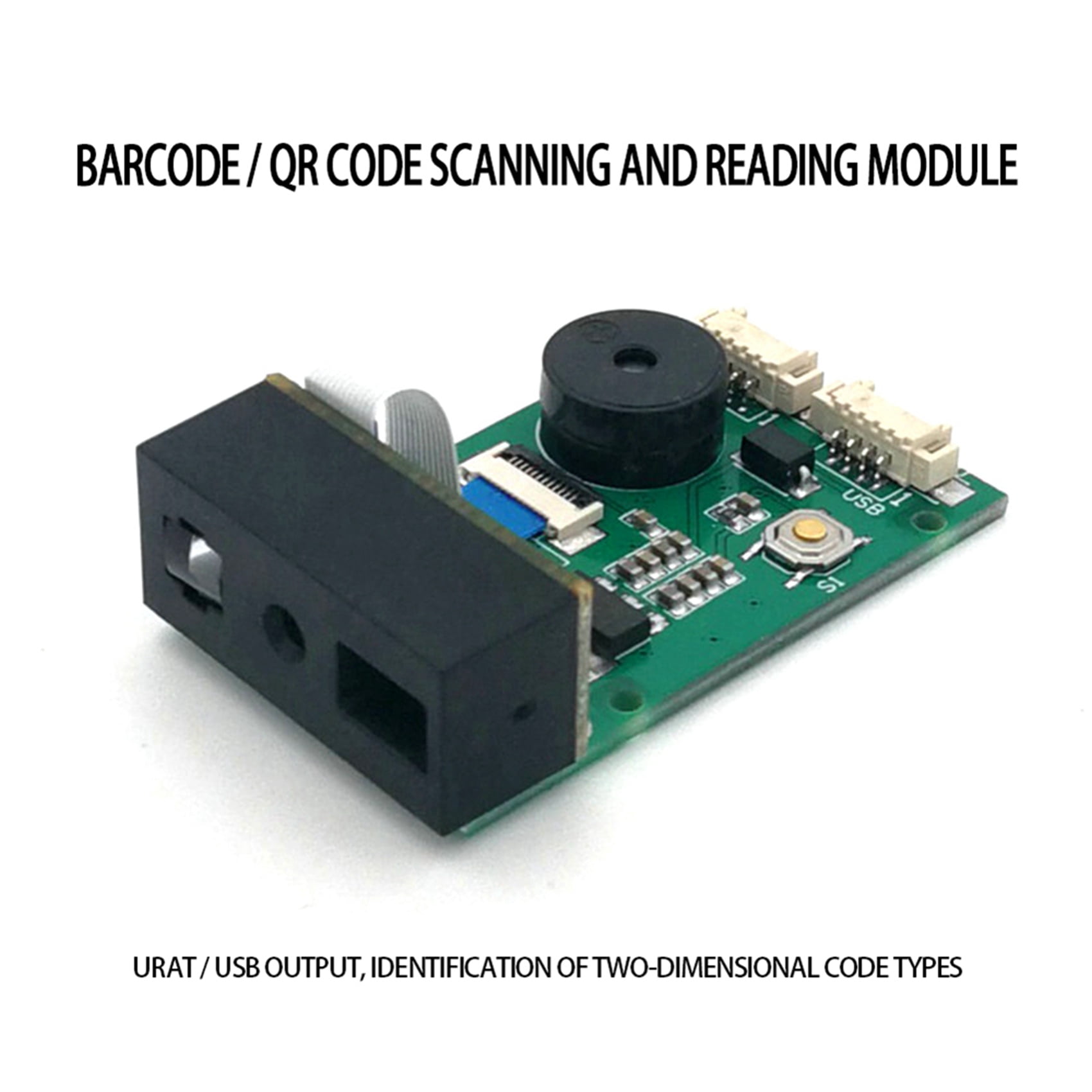 2X GM67 1D 2D USB UART Bar Code Qr Code Scanner Module Reader for Android