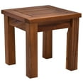 thumbnail image 3 of 3 Piece Acacia Wood Nesting Patio Table Set, 3 of 9