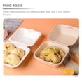 thumbnail image 2 of 20 Pcs Bento Lunch Box Meal Plan Containers Disposable Chinese Take Out Boxes Takeout Food Containers, 2 of 2
