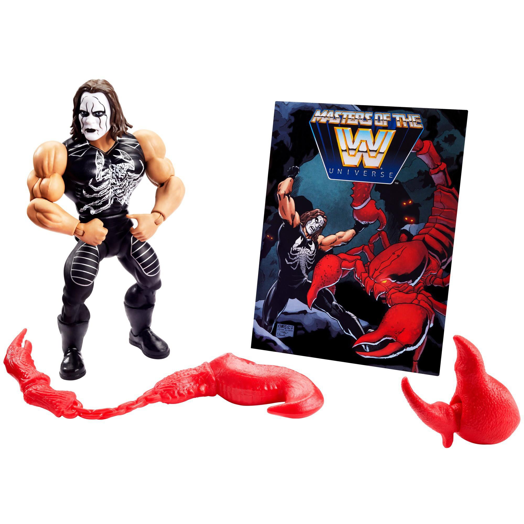 WWE Masters of The Universe Wave 1 Sting Action Figure MOTU 2019 Mattel for sale online 