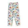 thumbnail image 4 of Xecao Stamp Women's Straight Lounge Pajama Pants: The Epitome of Relaxed Sleepwear, 4 of 9
