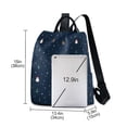 thumbnail image 3 of FORMRS Women's Travel Backpack Purse Anti-Theft Hidden Pockets Casual Shoulder Bag, Christmas Whimsy, 3 of 7