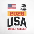 thumbnail image 6 of DEXIO Soccer 2026 Shirt Women USA Football Soccer Jersey Game Day Ball Game T-Shirt Casual Host Sports Short Sleeve Graphic Tops, 6 of 12