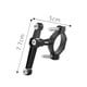 thumbnail image 5 of Bike Kettle Rack Parts Bracket Soporte de botella de bebida Soporte de jaula de botella de agua de bicicleta Soporte de abrazadera para bicicletas de Negro DYNWAVEMX Soporte para portabidones de bicicleta, 5 of 8
