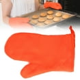 thumbnail image 2 of MOQIN Heat Resistant Thick Microwave Oven Gloves, Heatproof Cotton Cooking Mitts for Kitchen, Baking, Grilling, Home Use, Protection from Hot Pots, Pans, and Baking Trays,11 Inch,1-pack, 2 of 9