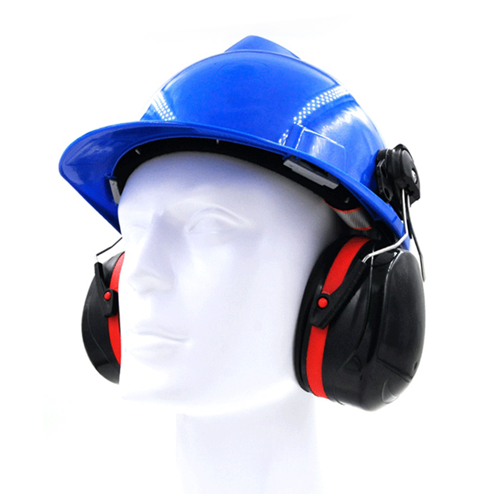 Hard Hat Mounting Ear Muffs Mount Protective Earmuffs Noise Reduction Ear Covers Noise-cancelling Helmet Attachable Earmuffs Ear Defenders -Noise Ear Protectors - image 4 of 7