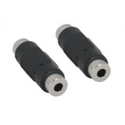 Kentek 3.5mm AUX auxiliary stereo audio adapter connector coupler extender female to female F/F