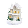 thumbnail image 1 of Casa de vacaciones navideña, casa navideña luminosa, adornos navideños, regalos, estilo E, 1 of 9