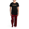 thumbnail image 4 of CafePress - It's Not A Cartoon It's Anim Women's Dark Pajamas - Women's Short Sleeve Print T-Shirt and Pants Dark Cotton Pajama Set, 4 of 7