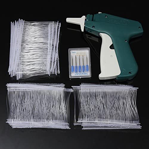 AKMI Tag Gun with 5000 Fasteners & 5 Needles, Assorted Colors