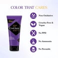 thumbnail image 6 of Cosglam Semi Permanent Hair Color Dye, Full Coverage, All Hair Type | Midnight Violet| 4.06 Oz, 6 of 10