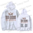 thumbnail image 4 of Sudadera con capucha Don Omar Back To Reggaeton Tour 2024 para hombre y mujer, unisex, de manga larga, estilo urbano, 4 of 5