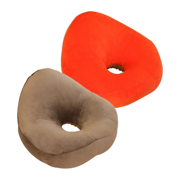 2 uds cojín de asiento moderno almohada para sentarse para silla de restaurante naranja naranja Yuyangstore Cojín del asiento
