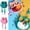 A,B, variant on Owl Shaped Silicone Baby Toddler Plate Set with Non-Slip Base, Divided Feeding Bowl with Fork and Spoon, Multicolor