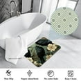 thumbnail image 3 of Crow Polyester Non-Slip Machine Washable Bath Rug Indoor Rug Door Carpet, 3 of 6