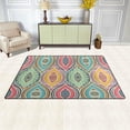thumbnail image 3 of SKYSONIC Area Rug Carpet Decorative Ethnic Design Nursery Rug Floor Mat for Hardwood Floor Entrance Living Room Bedroom, 60x39 in, 3 of 6