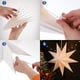 thumbnail image 4 of 2 pantallas de papel decorativas con forma de estrella para Navidad., 4 of 5
