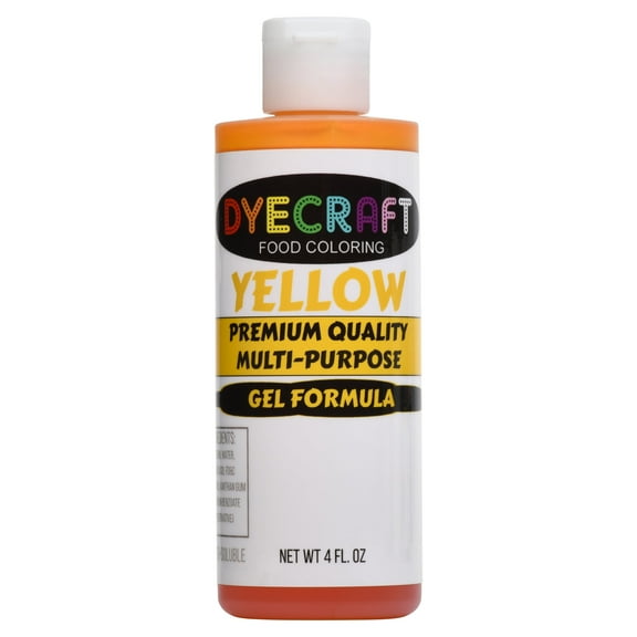 DyeCraft Yellow Gel Food Coloring