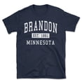 thumbnail image 1 of Brandon Minnesota Classic Established Men's Cotton T-Shirt, 1 of 1