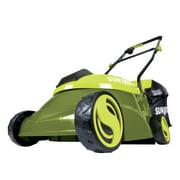 Sun Joe MJ401C 28-Volt 14-Inch Cordless Lawn Mower, Green