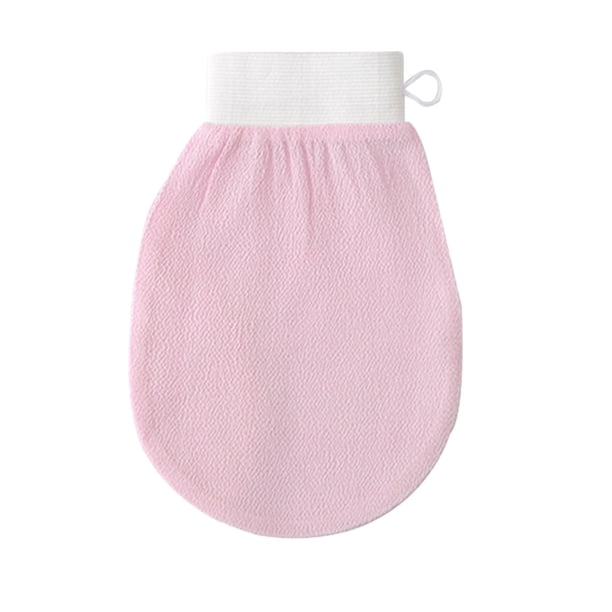 Minnieouse Guante de baño para piernas, pecho, espalda, cuerpo, guantes exfoliantes, herramienta de masaje, herramientas de ducha, accesorios de Type1 NO1