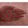 thumbnail image 5 of oneOone Viscose Chiffon Red Fabric Block Sewing Craft Projects Fabric Prints By Yard 42 Inch Wide-V8, 5 of 5