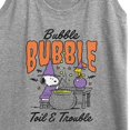 thumbnail image 3 of Peanuts - Bubble Bubble Toil Trouble - Women's Racerback Tank Top, 3 of 6