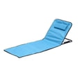 thumbnail image 3 of Chaise de Plage Réglable Infiniment avec Tapis Pliables Ultralégers Remplis de Mousse Confort, 3 of 5