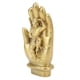 thumbnail image 2 of Estatua del Rey Mono Estatua de Mono Hecha a Mano Estatua de Mono de latón de Aspecto Real Estatua de Mano de Buda para decoración de Regalos, 2 of 12
