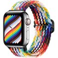 thumbnail image 1 of Correas elásticas de nailon Solo Loop compatibles con Apple Watch de 41 mm, 40 mm y 38 mm para mujeres y hombres. Correa trenzada elástica ajustable para iW., 1 of 5
