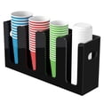 thumbnail image 1 of Dispensador organizador de vasos WINFFOR desechable con 4 compartimentos, 1 of 9