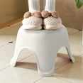 thumbnail image 6 of 6 Inch Step Stool for Kids Adults, Plastic Short Chair, Non-slip Kitchen Stool, Kids Step Stool, Sturdy and Versatile Foot Stool for Bathroom, Kitchen, Bedroom, 6 of 6
