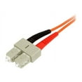thumbnail image 2 of StarTech.com 1m Fiber Optic Cable - Multimode Duplex 50/125 - LSZH - LC/SC - OM2 - LC to SC Fiber Patch Cable (50FIBLCSC1) - Network cable - LC multi-mode (M) to SC multi-mode (M) - 1 m - fiber optic - duplex - 50 / 125 micron, 2 of 2