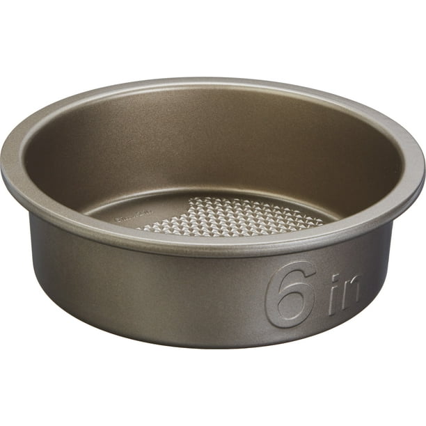 Sweet Creations Textured Nonstick Round Cake Pan 6" x 2"