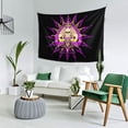 thumbnail image 6 of XMXT Wall Tapestry, Fuchsia Ace Skull Print Wall Decor Tapestry for Bedroom, 60 x 40 inches Black, 6 of 9