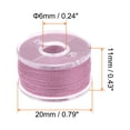 thumbnail image 2 of Bobinas de Hilo Preenrollado Unique Bargains Juego de 10uds con Estuche y Almacenamiento Rosa, 2 of 7